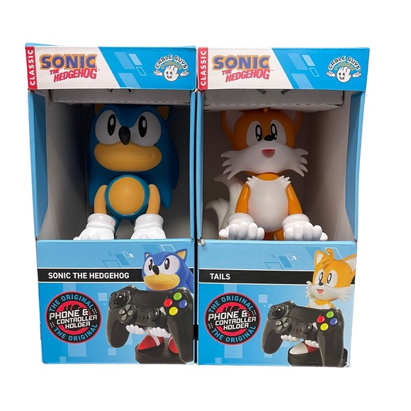 Sonic the Hedgehog Sonic & Tails Controller holders - Picture 1 of 7